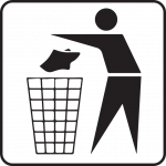楼上往下不要扔垃圾提示语